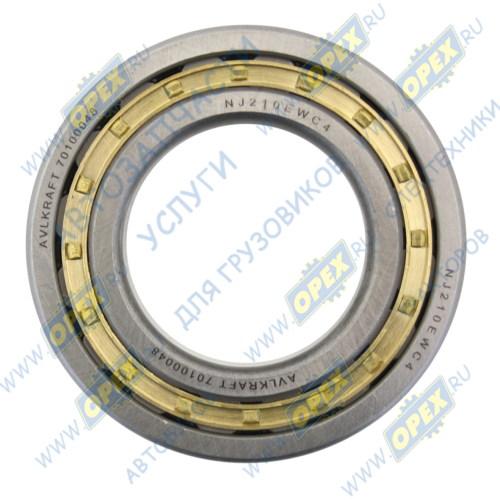 70100048 Подшипник 50х90х20 ролик.радиал. 1-ряд. (внутрен.обойма подвиж.); NJ210EWC4 A0109814301 AVL Krafttechnik1